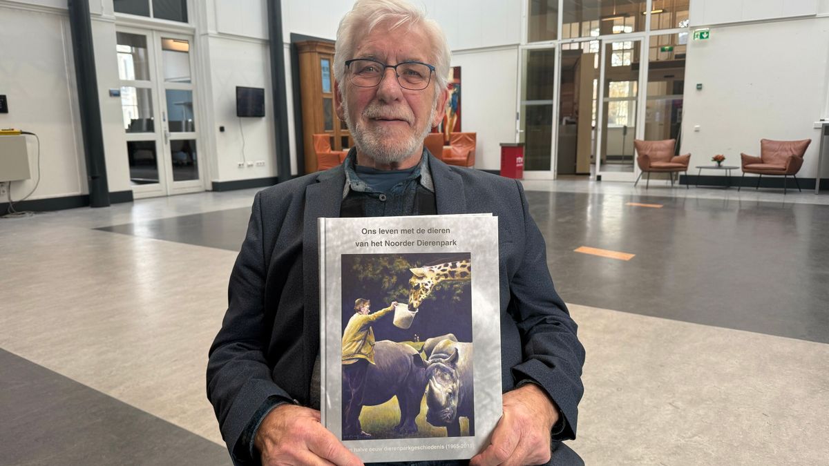 Nieuw boek over Noorder Dierenpark vertelt ongekende verhalen van hoofdoppasser Rieks Scheve