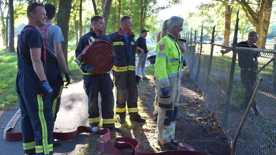 De Veendammer brandweer steekt de helpende hand toe