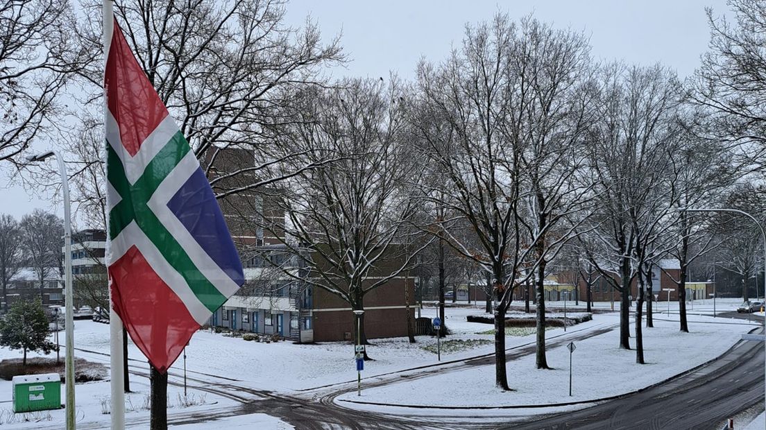 Sneeuw in Stadskanaal