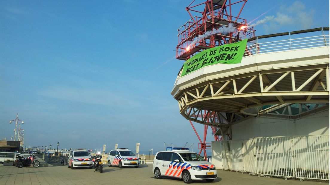 'Kraak als protest tegen plannen gemeente om De Vloek te ontruimen'