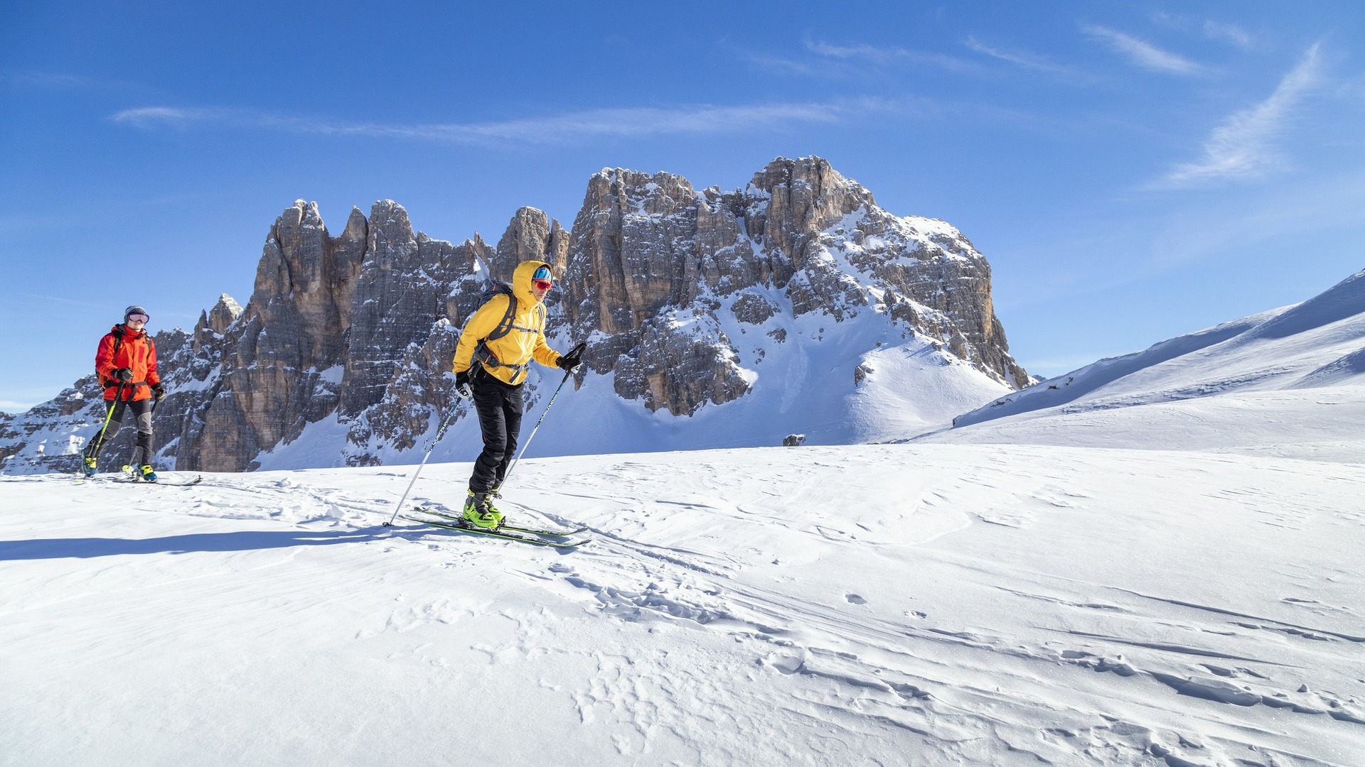 Skiën in de Dolomieten