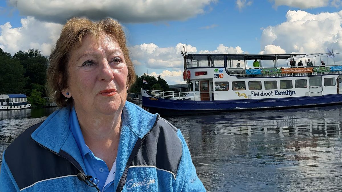 Hoe vrijwilliger Ingrid al jaren duizenden passagiers welkom heet op de Eem
