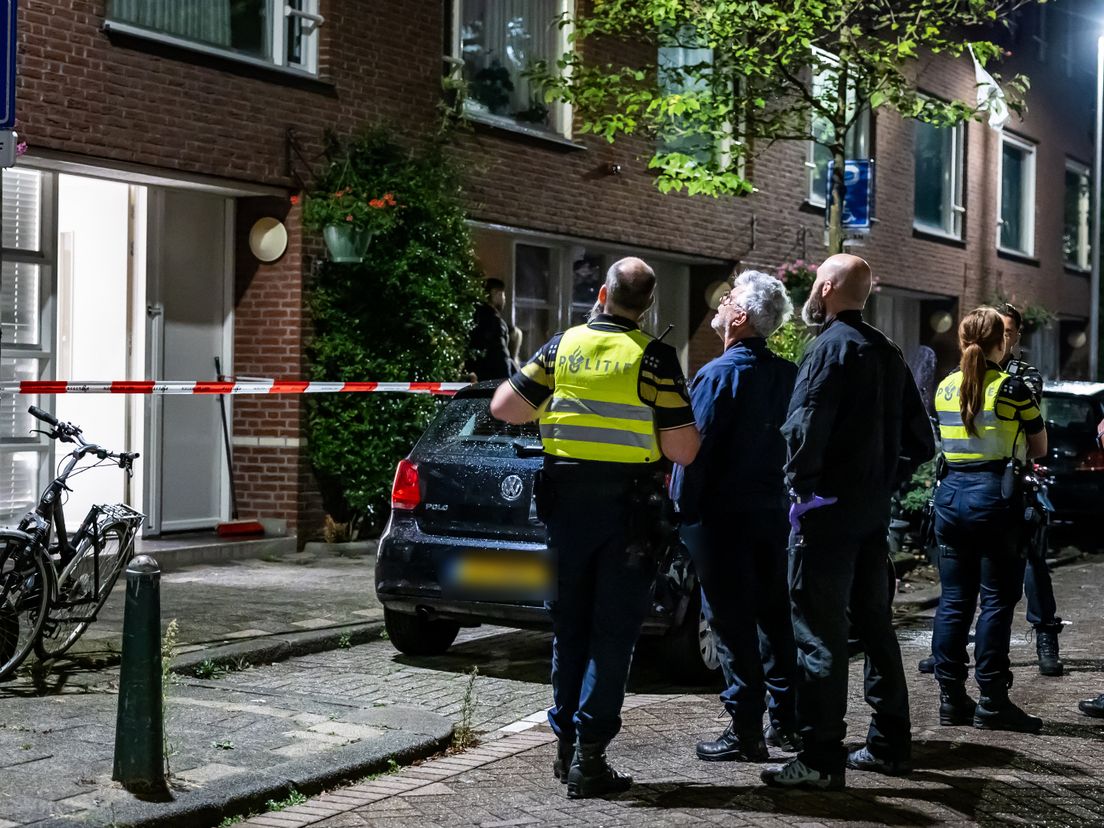 Een nacht eerder was het ook al raak in de Grasstraat.