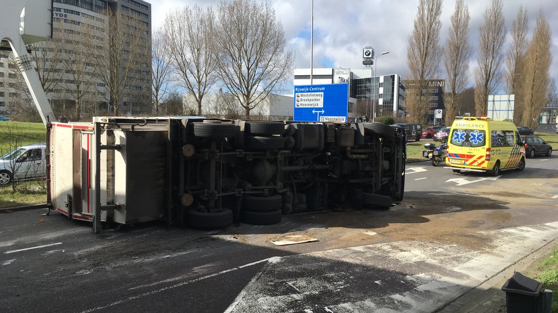 Hoe het ongeluk kon gebeuren, is niet bekend. 