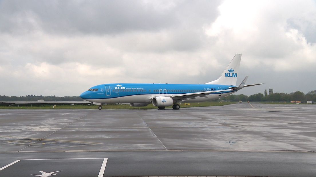 KLM-toestellen op Eelde weer naar Schiphol