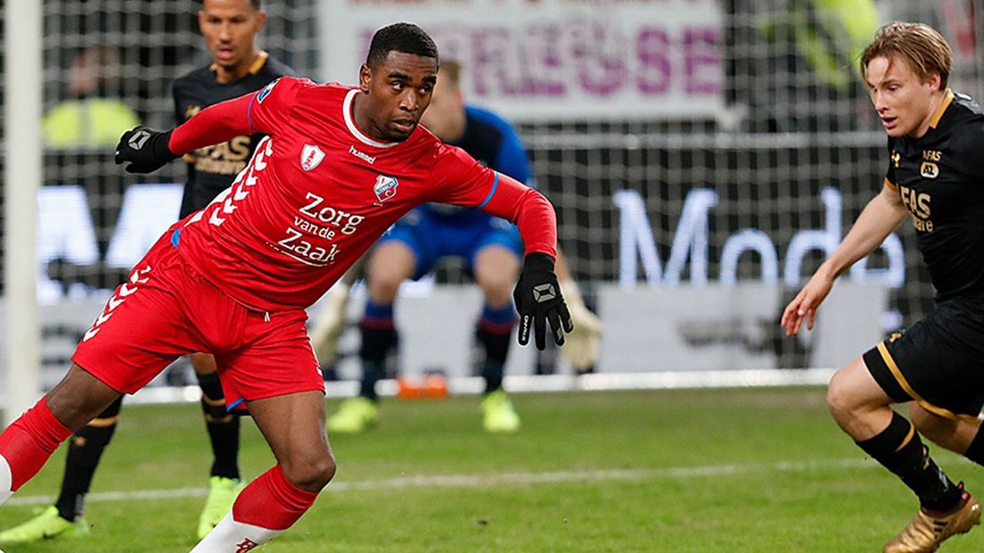 Gyrano Kerk (archief) werd tegen Feyenoord uitgeroepen tot man of the match