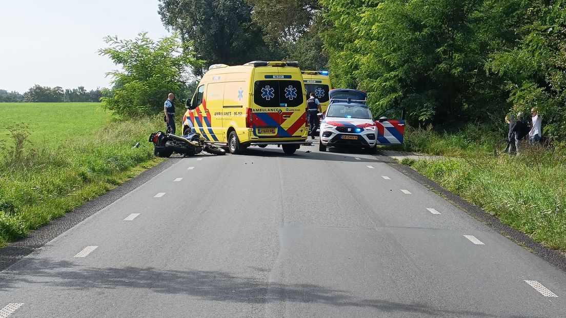 De fatale aanrijding gebeurde bij Zeddam.