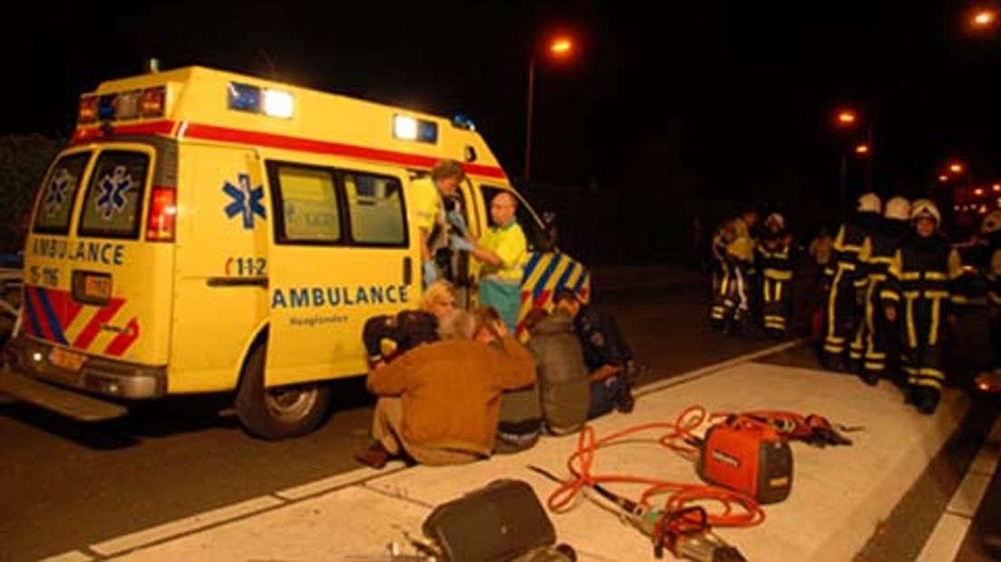 dodelijk-ongeval-wassenaar-ambulance