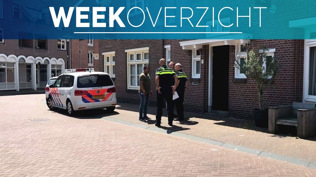 Weekoverzicht met daarin het nieuws over de dode vrouw (26) in Almelo