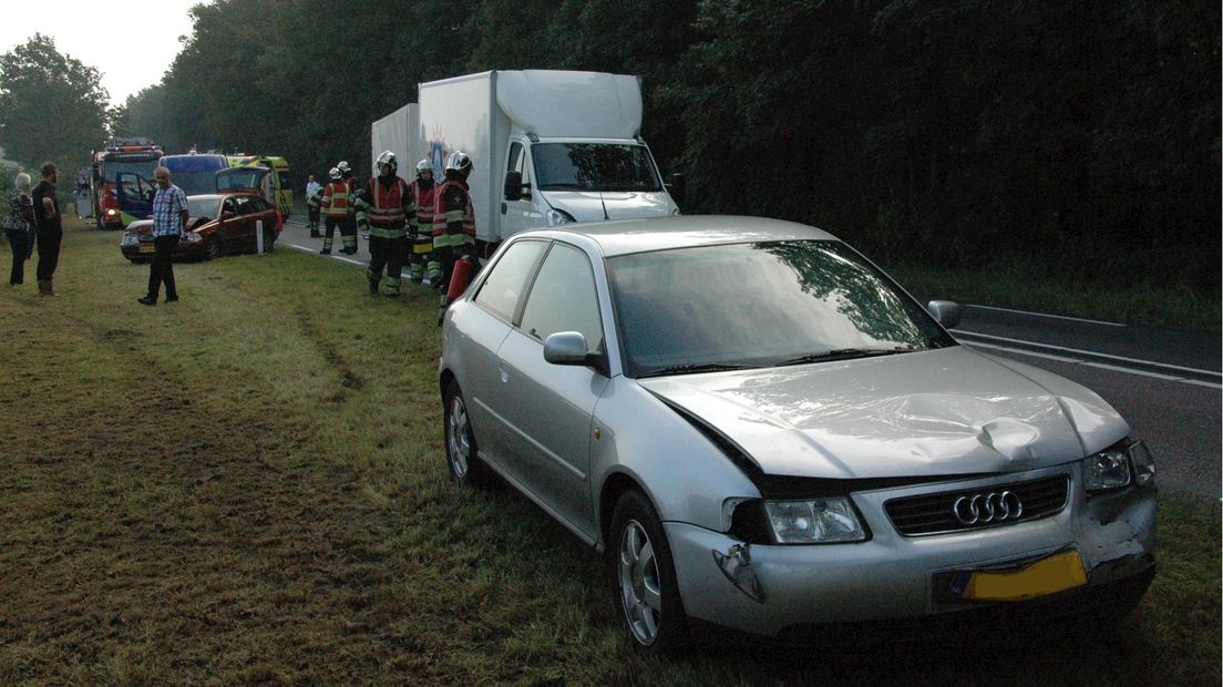 Ongeluk op de N34