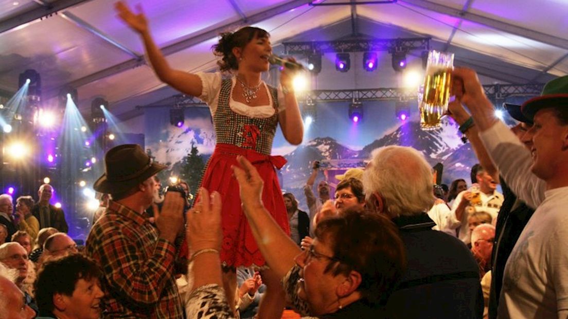 Weer oktoberfeesten bij RTV Oost