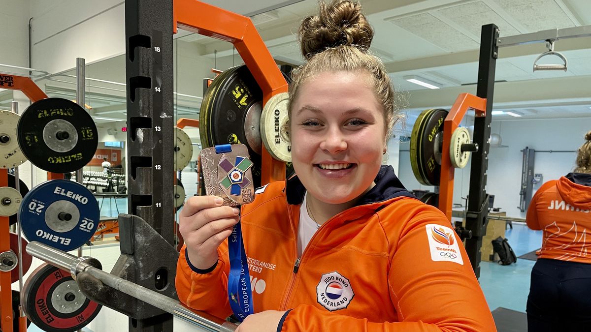 De transformatie van judoka Kamps uit Assen: 25 kilo lichter mikt ze op succes in andere klasse