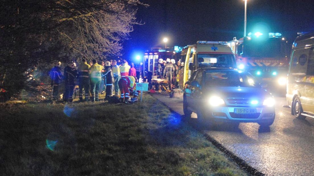 Dode bij ongeval op A35