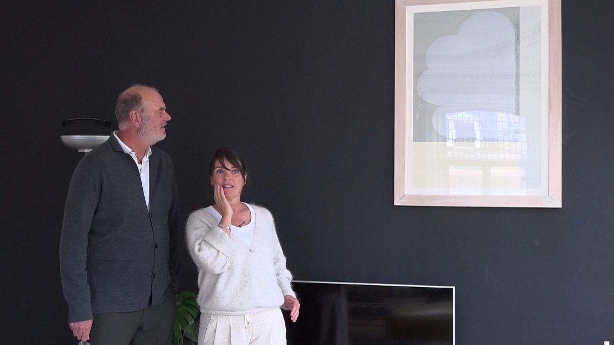 Gehuurde kunst aan de muur