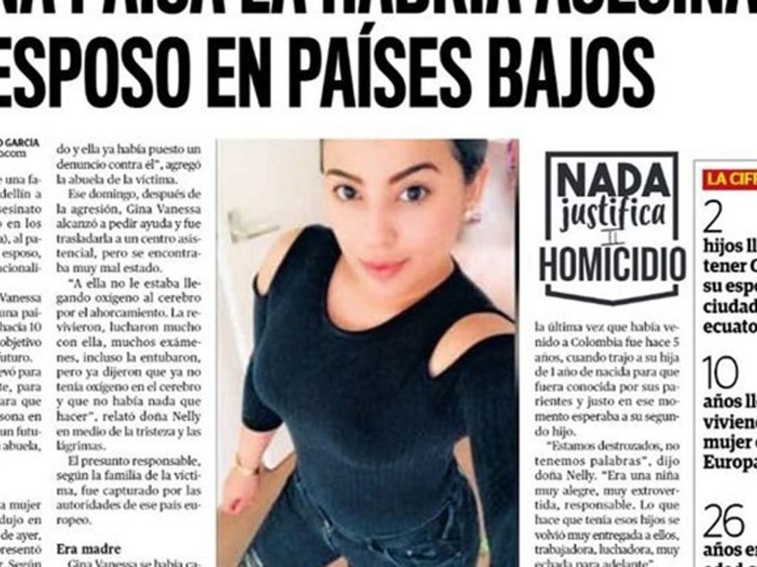 De moord haalde ook in Zuid-Amerika het nieuws