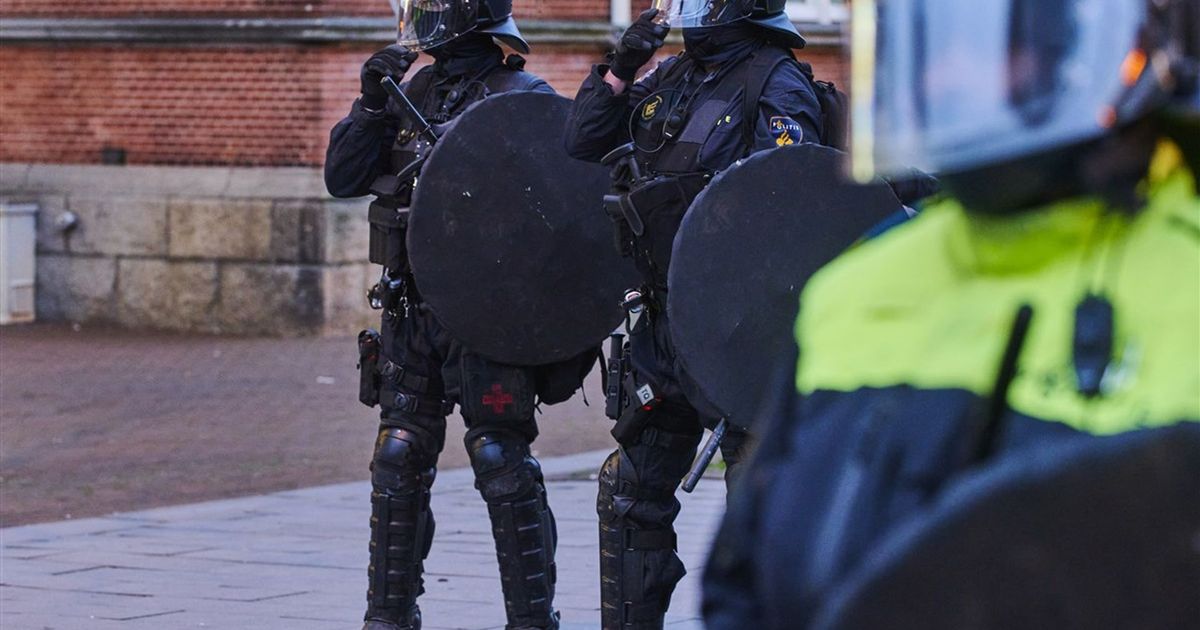 Man uit Hardenberg opgepakt voor geweld bij protestacties Universiteit van Amsterdam - RTV Oost