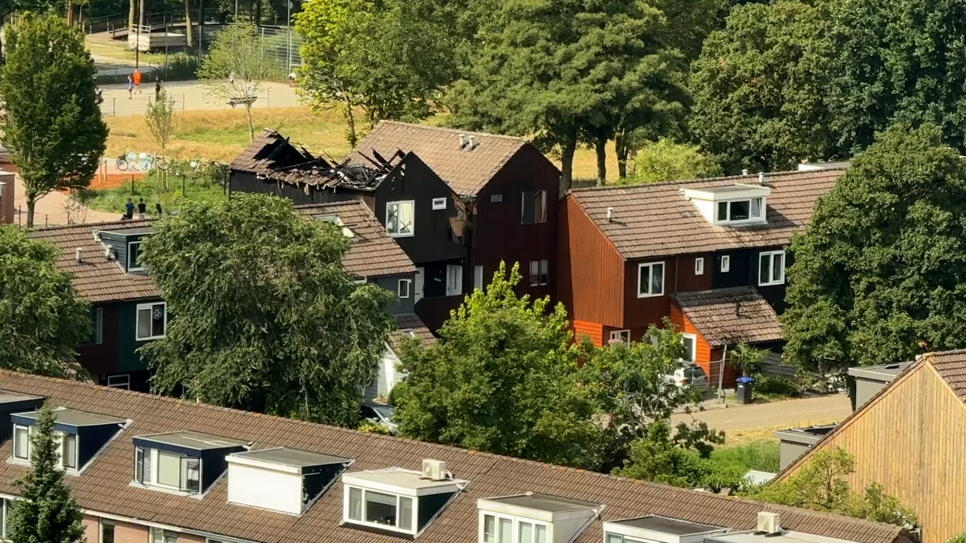 Gezin viert verjaardag in een hotel na verwoestende brand in Nieuwegein