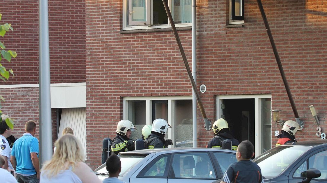 Brandweer rukt uit voor onkruidverdelger in Glanerbrug