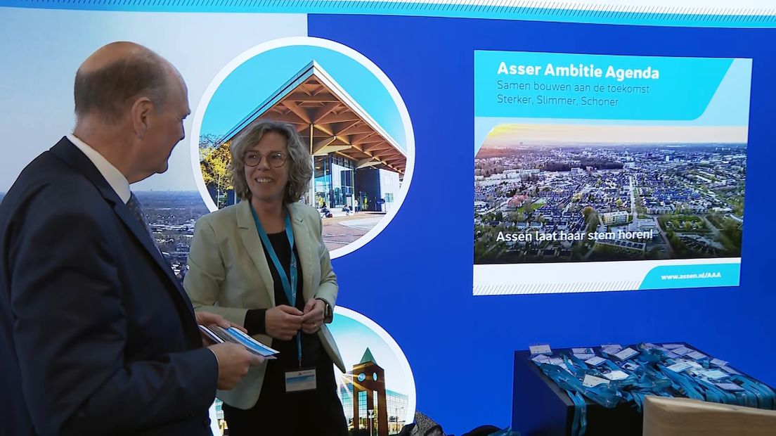 Assen presenteert zich op de Promotiedagen in Martiniplaza in Groningen