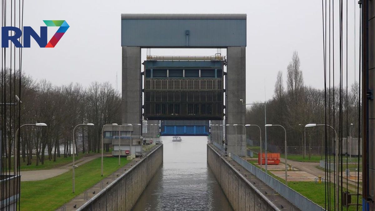 Groot onderhoud sluis Weurt