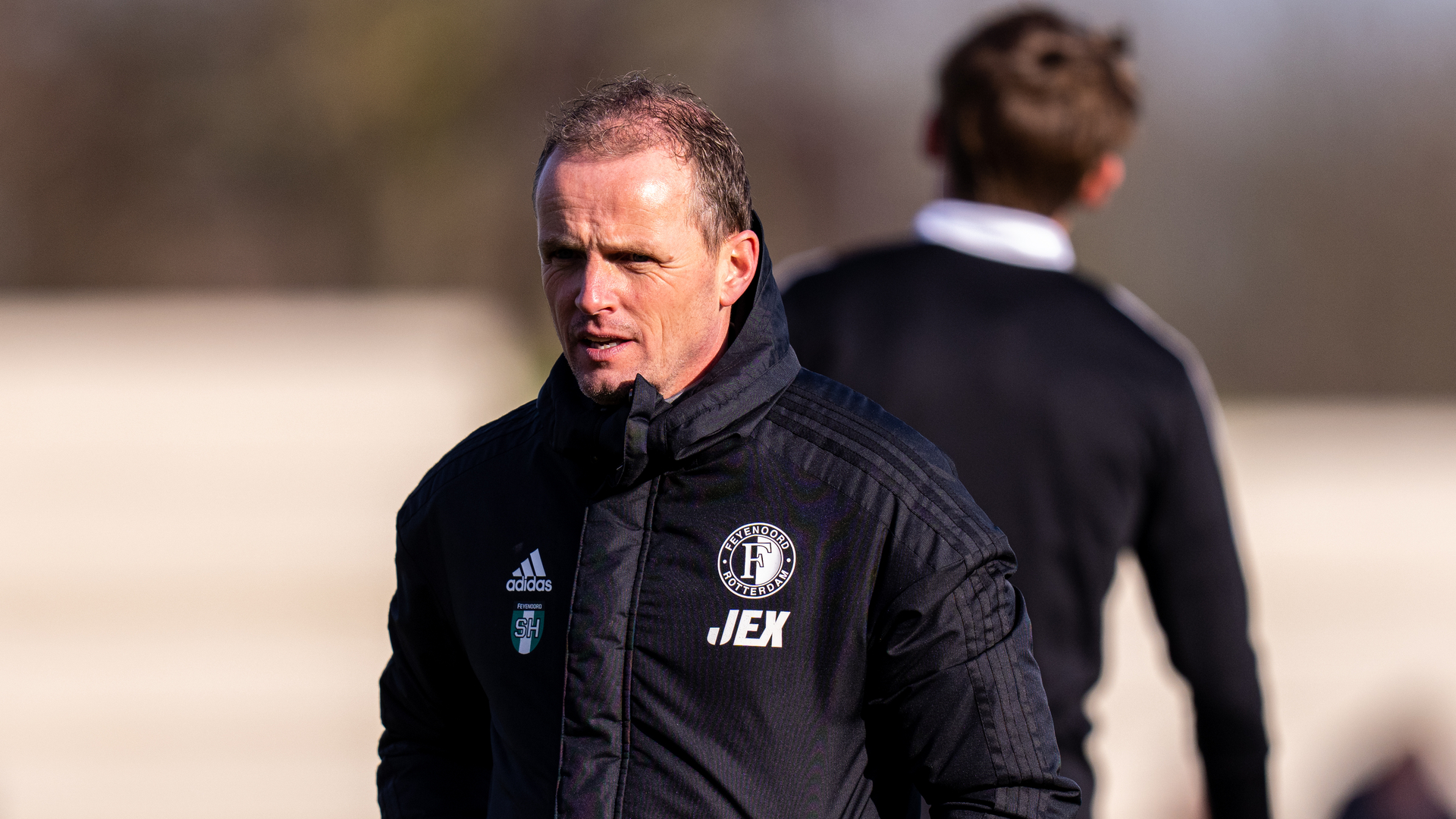 Sipke Hulshoff tijdens zijn eerdere periode bij Feyenoord
