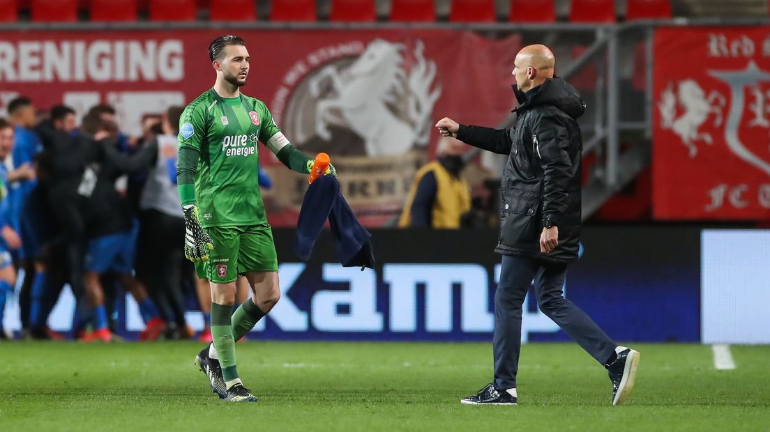 Drommel feliciteert Vitesse-trainer Letsch