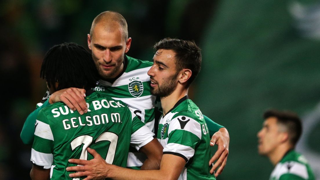 Bas Dost scoorde vandaag opnieuw (Rechten: EPA / Tiago Petinga)