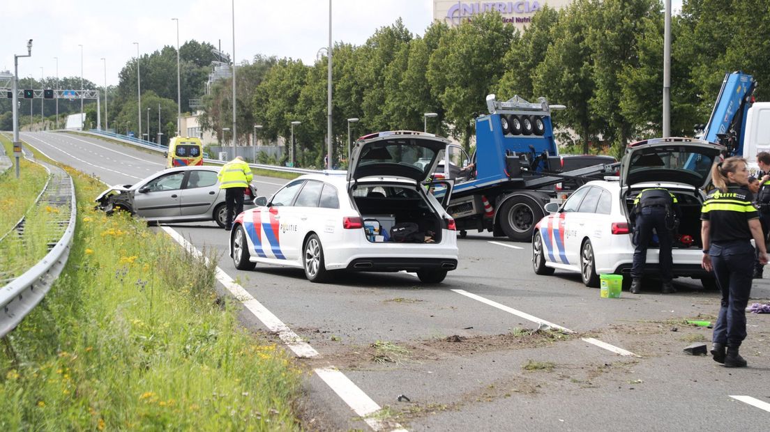 Ongeluk op de A12