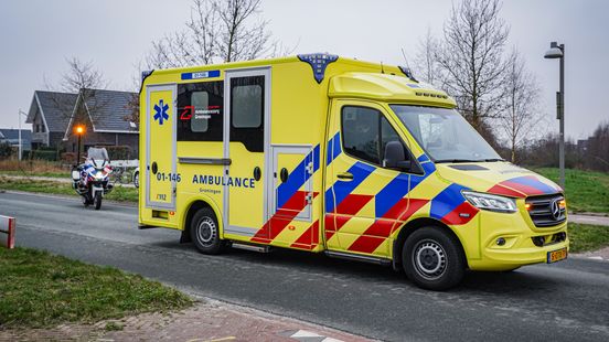 Fietser aangereden in Eelderwolde.