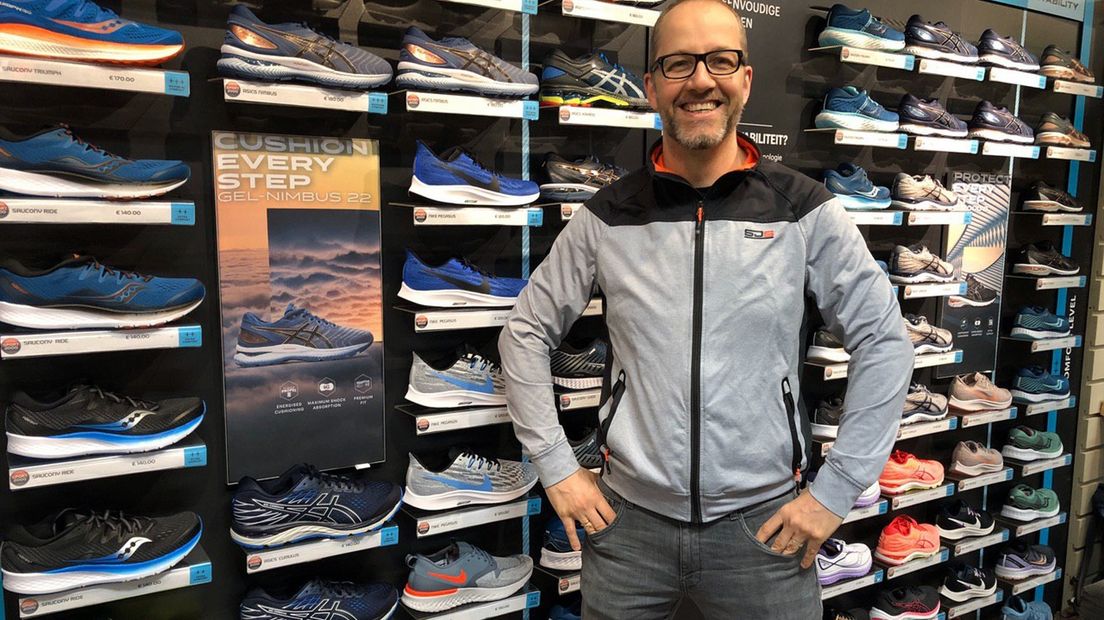 Hans Dillema van De Jonge Sport in Stadskanaal.