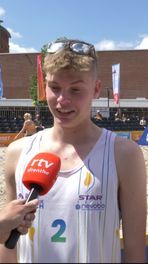 Beachvolleybal in hartje Assen