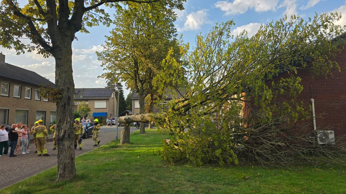 Enkele schademeldingen door noodweer: code oranje beëindigd