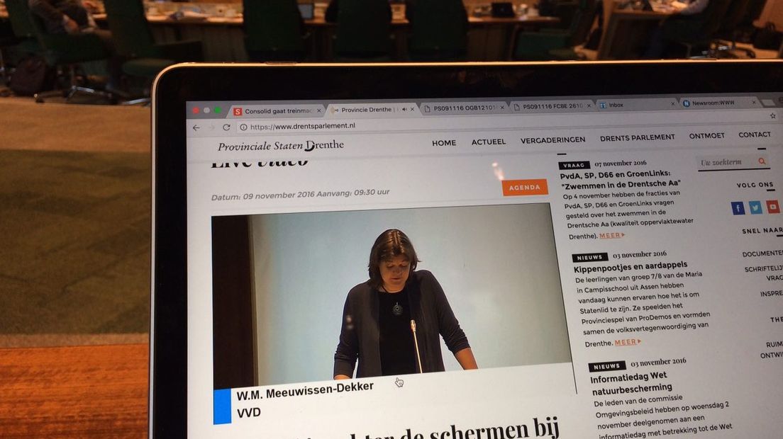 Bij de provinciale verkiezingen in 2019 moeten meer vrouwen op de kieslijst staan (Rechten: RTV Drenthe/Serge Vinkenvleugel)