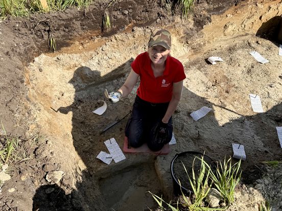 Waarom mensen in de rij staan om te helpen bij archeologische opgraving bij Norg