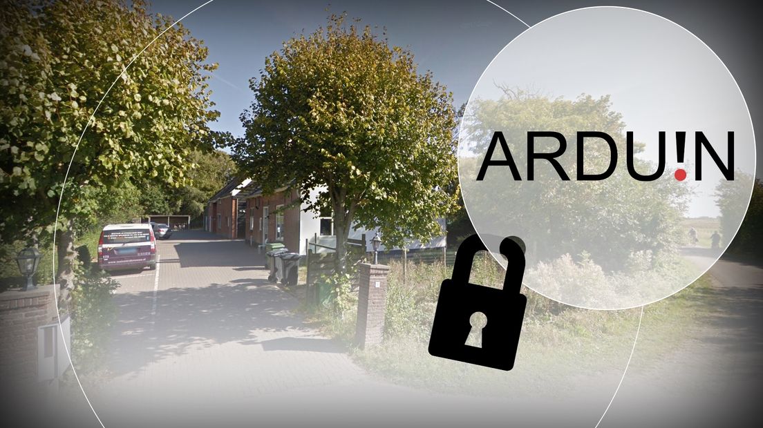 De locatie van Arduin in Aagtekerke die deels dicht moet
