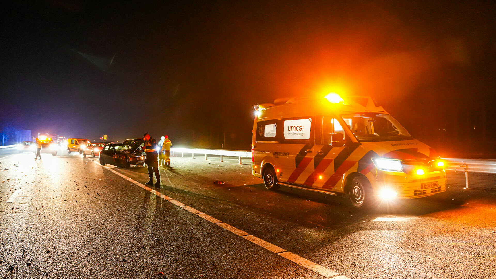 Twee gewonden na botsing bij Pesse.