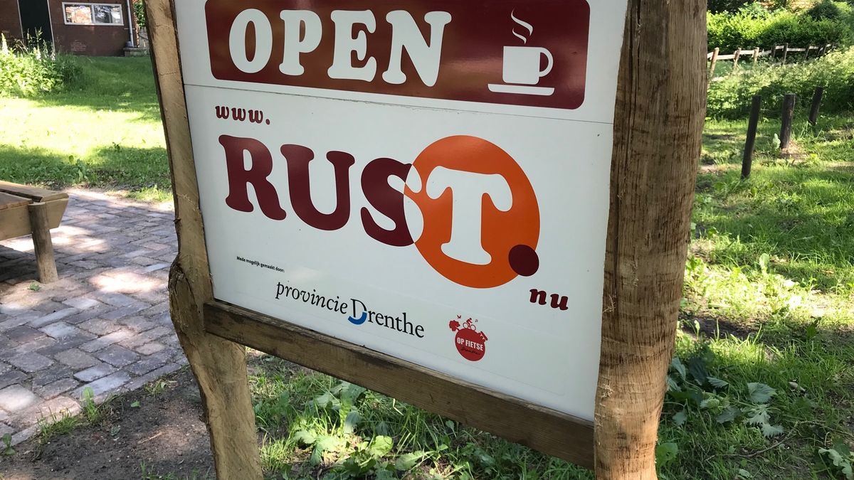 Fietsers en wandelaars in buitengebied kunnen voor natje en stroom terecht bij officieel Rustpunt