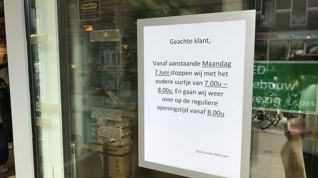 Jumbo stopt met ouderenuurtje