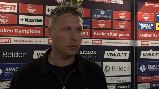 Menno van Dam furieus na 4-0 nederlaag bij VVV-Venlo