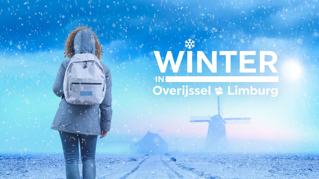 Winter in Overijssel en Limburg