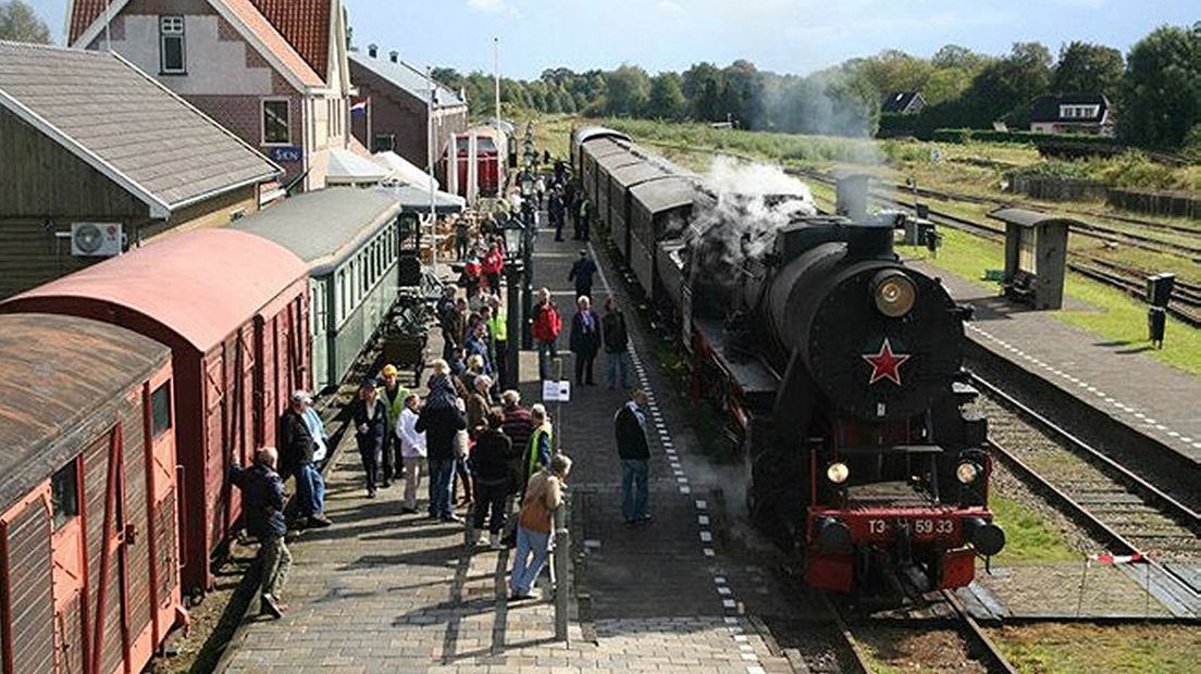 Museumspoorlijn STAR krijgt een nieuwe bijzondere locomotief (Serge Vinkenvleugel/RTV Drenthe)