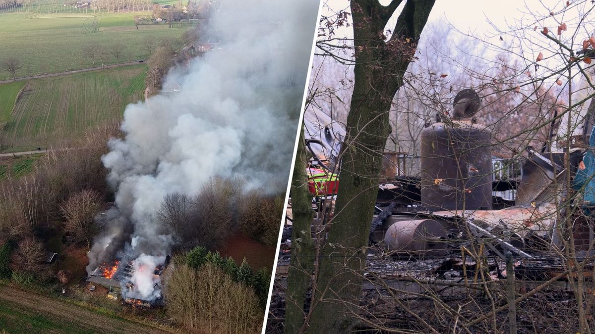 Drugsafval in de grond bij luxe woonboerderij