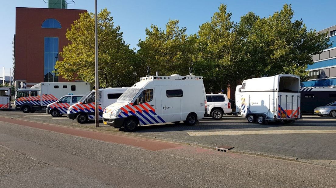 Politie paraat voor demonstraties Enschede