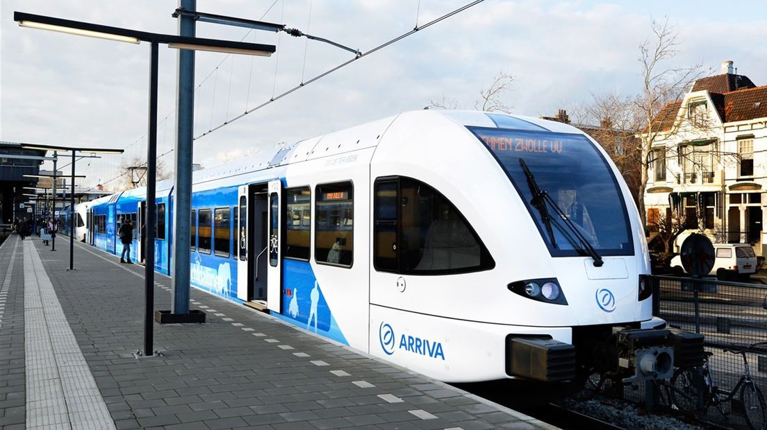 Trein van Zwolle naar Emmen heeft bovengemiddeld last van incidenten met veiligelanders
