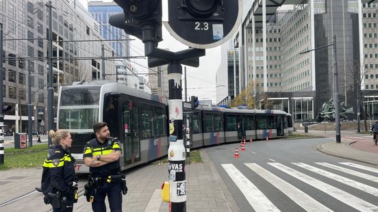 Tramverkeer in Rotterdam ontregeld door stroomstoring