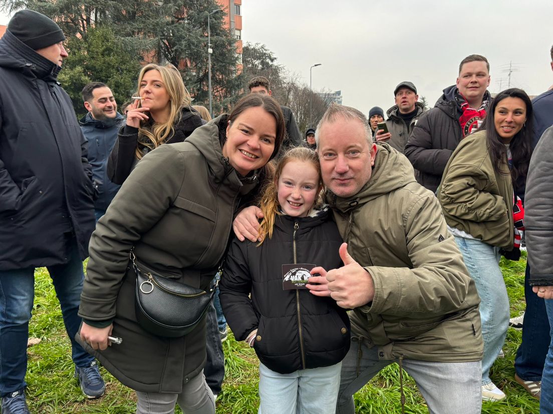 Romy is met haar 9 jaar de jongste deelnemer in de mars
