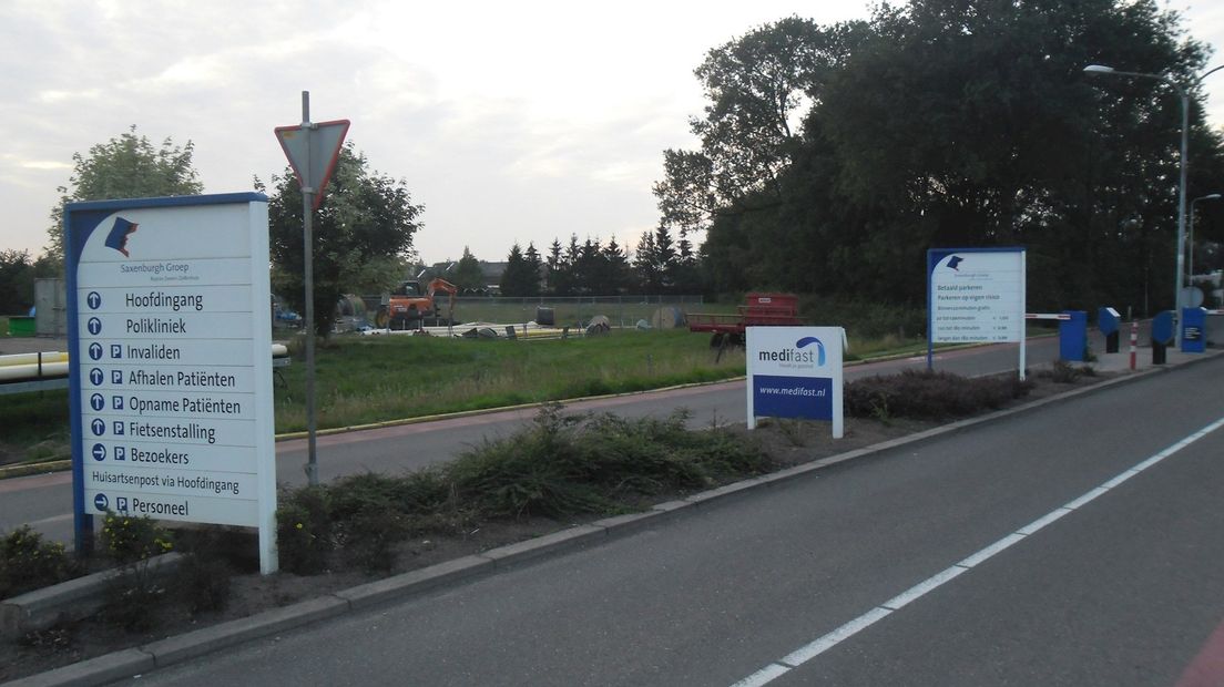 Grond waar gezondheidspark moet komen