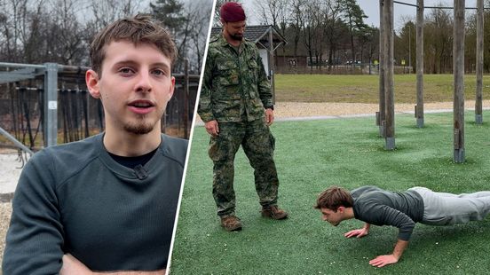 Julian (18) begint aan zijn dienjaar: 'Ik ga mijn ouders het tegendeel bewijzen'