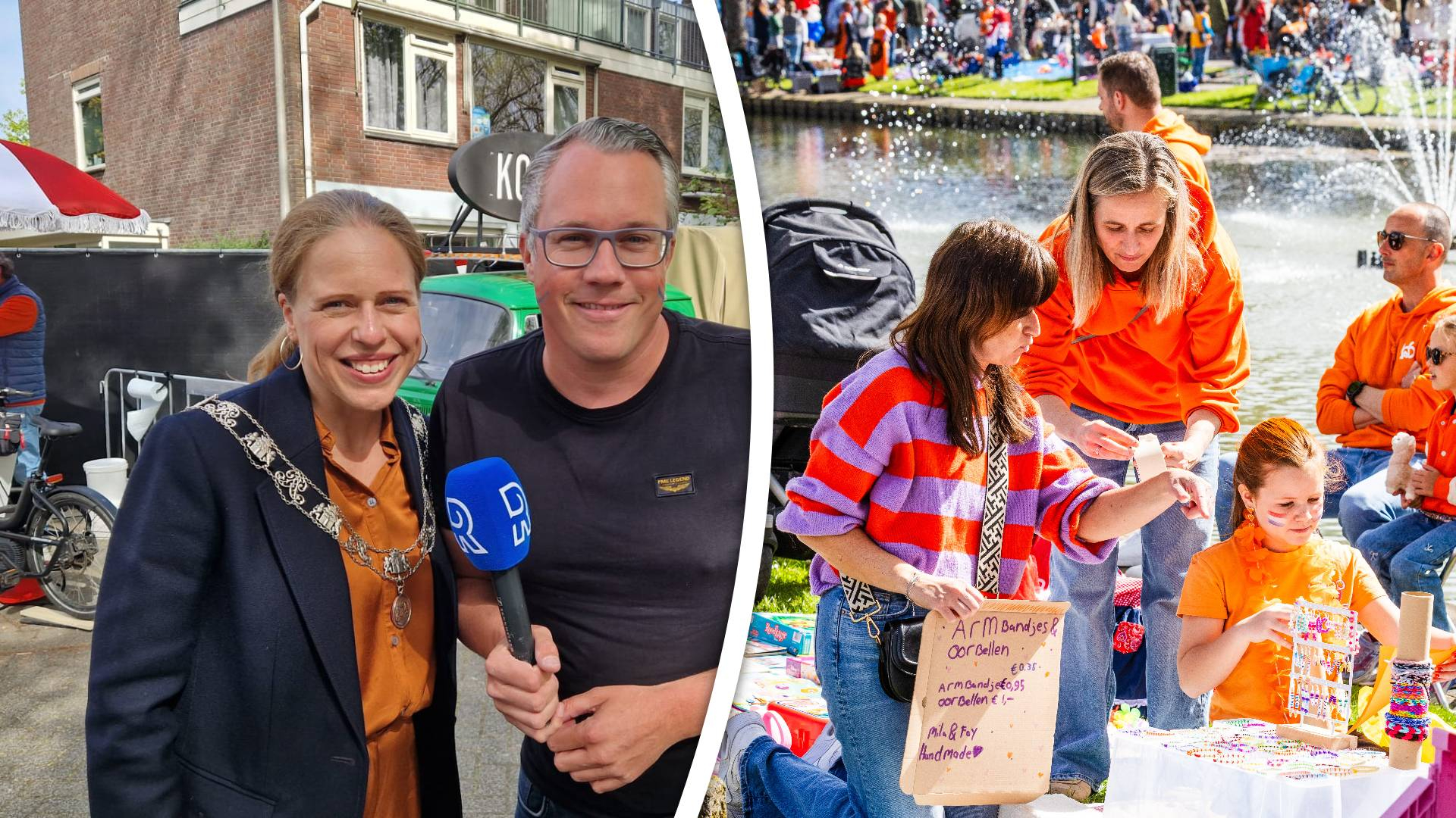 Lees hier het liveblog over Koningsdag terug: Oefeningsdans burgemeester Schouten | Stralend weer en gezellige drukte
