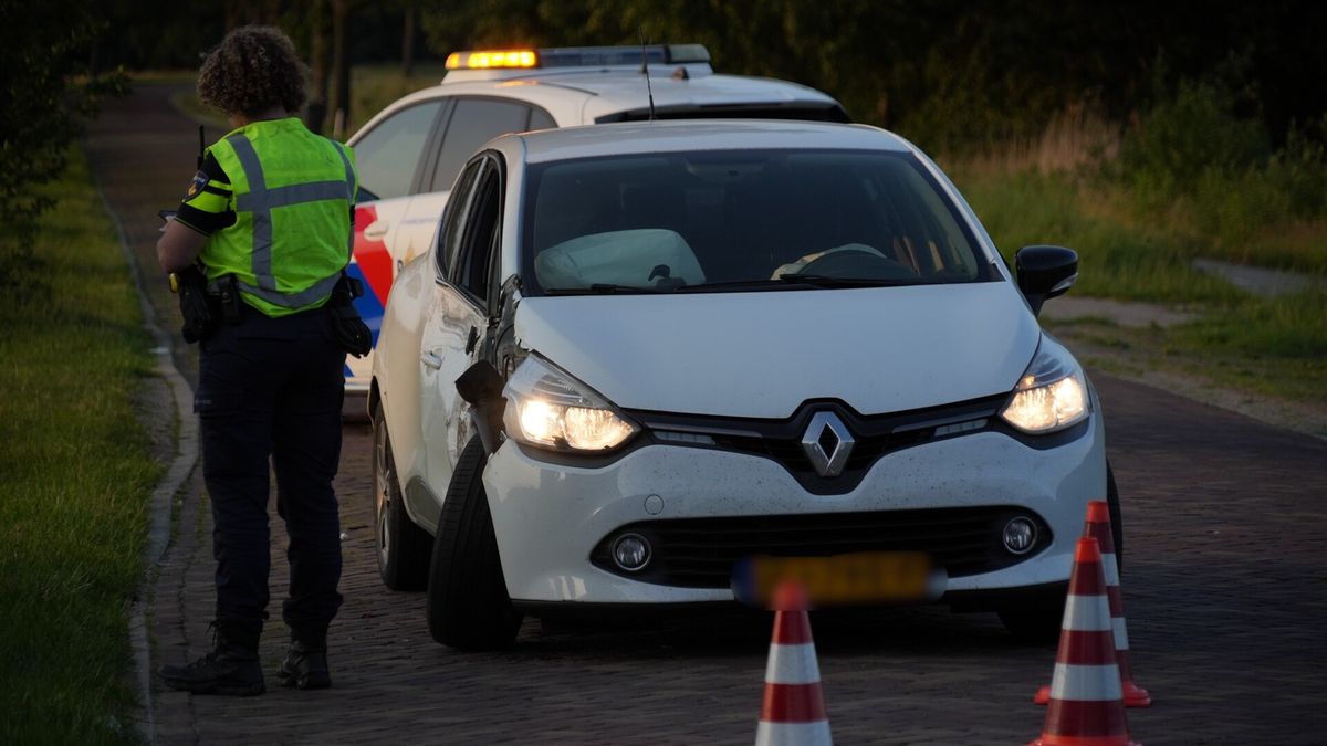 Eenzijdig ongeluk net buiten Beilen